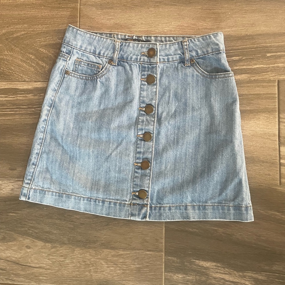 Forever 21 button down denim
